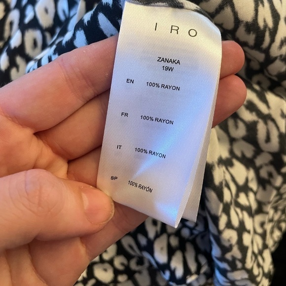 IRO ZANAKA DRESS Size 38 - Picture 12 of 13